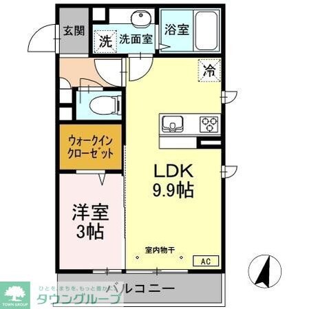 シャル―ルの物件間取画像